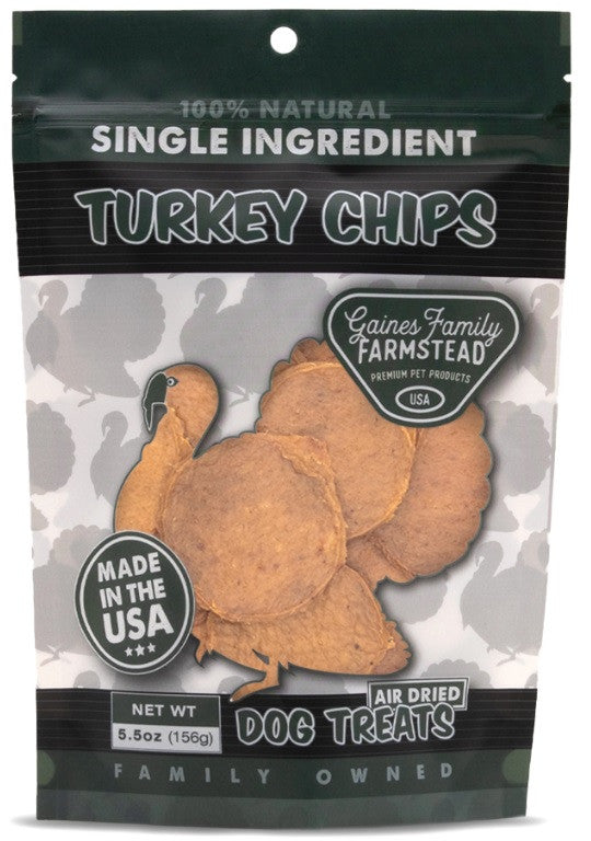 Turkey Chips 5.5oz - Single Ingredient - Made in the USA