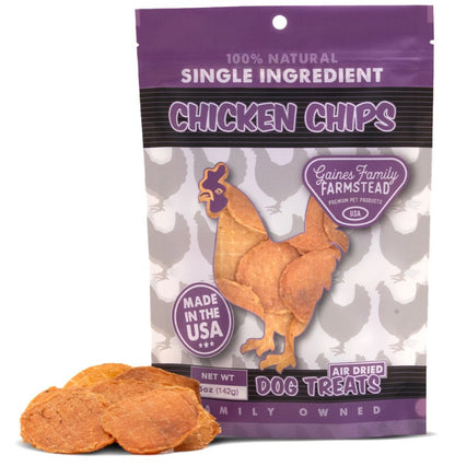 Chicken Chips - Single Ingredient - Made in the USA - 5oz