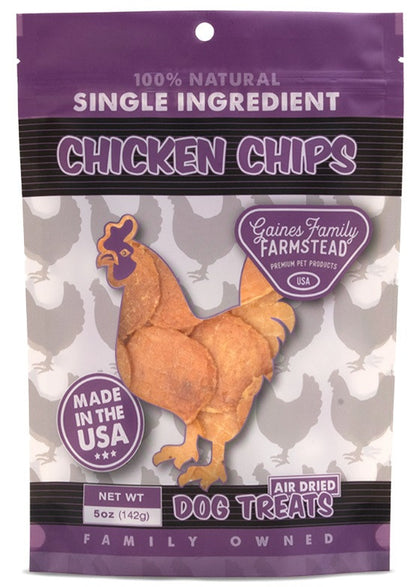 Chicken Chips - Single Ingredient - Made in the USA - 5oz