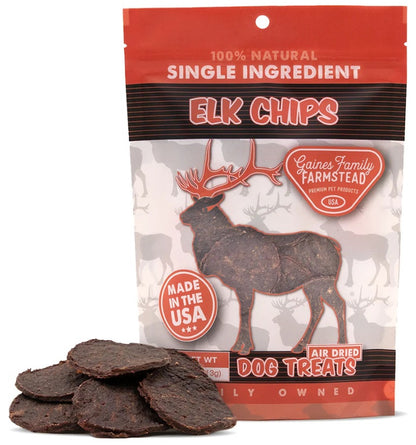 Elk Chips 4oz - Single Ingredient - Made in the USA