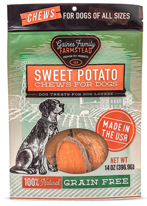 Sweet Potato Chews - Made in the USA