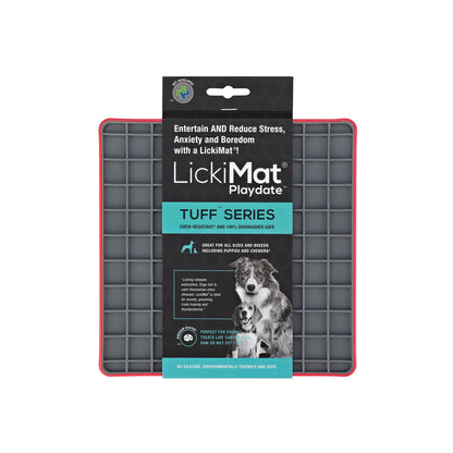 LickiMat Tuff Playdate for Dogs - For Strong Chewers