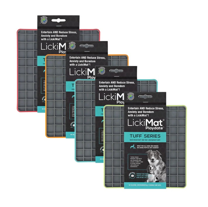 LickiMat Tuff Playdate for Dogs - For Strong Chewers