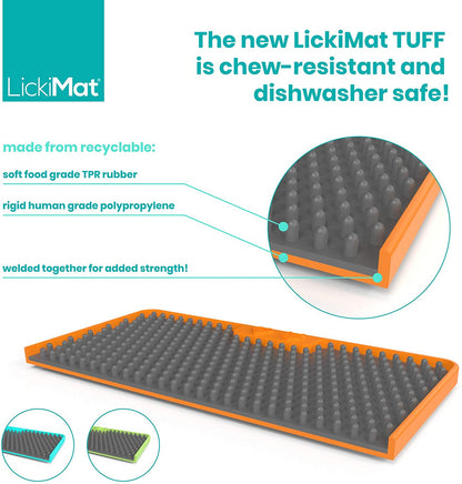 LickiMat Tuff Soother for Dogs - For Strong Chewers